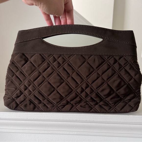 Vera Bradley Women's Espresso Clutch Purse - Picture 2 of 9